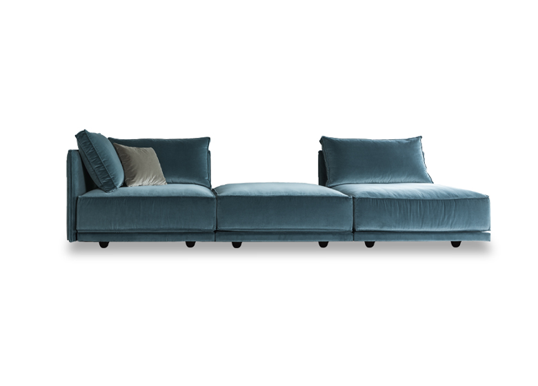 Blaues Sofa Freisteller